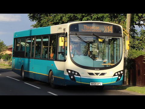 BEST PULSAR | Route X14: 1407/NK09BPV - VDL SB200 Wright Pulsar 2