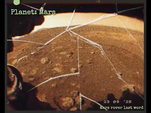 Mars rover last words (trend)