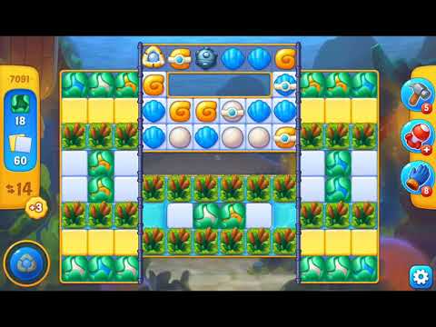 Fishdom 2021 - Level 7091   #playrix #fishdom #gaming