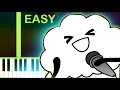THE MUFFIN SONG EASY Piano Tutorial