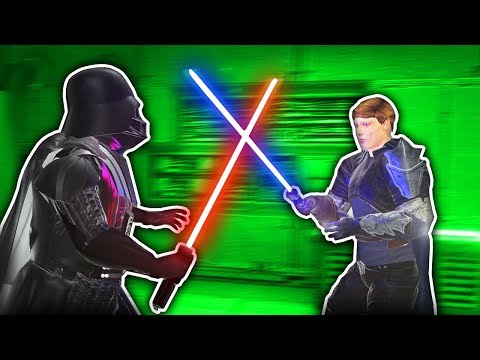 BECOMING LUKE SKYWALKER AND FIGHTING DARTH VADER IN VIRTUAL REALITY!! (Blade And Sorcery Mods)