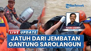 Tragedi Jembatan Gantung Sarolangun, Pencarian Remaja Hanyut di Sungai Batang Asai Masuk Hari ke-4