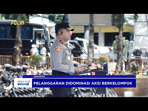 WAKAPOLDA METRO JAYA PIMPIN APEL GELAR PASUKAN OPS ZEBRA JAYA 2025
