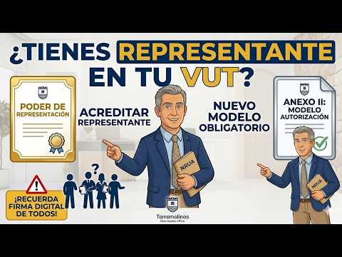 Acreditar Representante en la Declaración Responsable VUT Andalucía 📝🏢 — Torremolinos Gestión Vacacional
