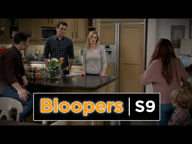 When Modern Family Cast Members Lost It | Blooper Compilation | S9