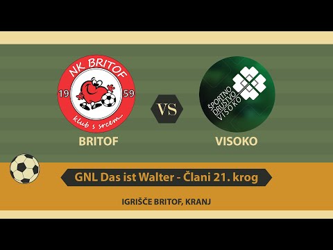 Nogometna tekma; Britof : Visoko