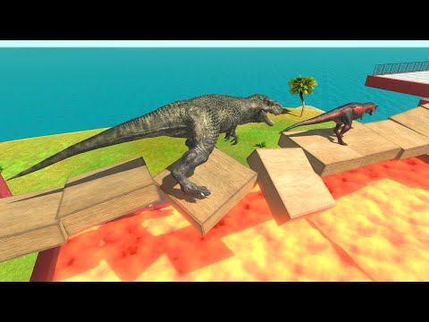 Don't Fall into the Lava Pool - Animal Revolt Battle Simulator