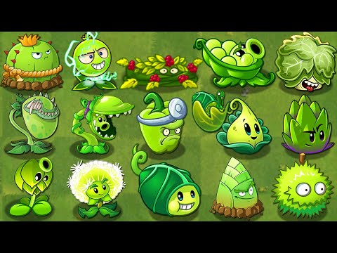 PvZ 2 Version 9.6.1 - All Green Premium Plants Power-Up! | New Update