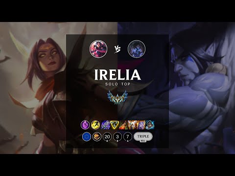 Irelia Top vs Sylas - EUW Challenger Patch 12.12