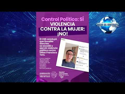 Consejo Nacional Electoral ordena a Duvalier Sánchez excusarse con Dilian Francisca Toro p