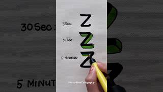 Download lagu Can you find a word start with “Z” 🤔 #nhuandaocalligraphy #lettering #shorts mp3