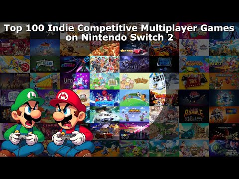 Top 100 Indie Competitive Multiplayer Games on Nintendo Switch, Nintendo Switch 2 [2/18/26 Edition]