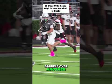 Posting 1 play every day until Texas High School Football is back! 35 Days left!