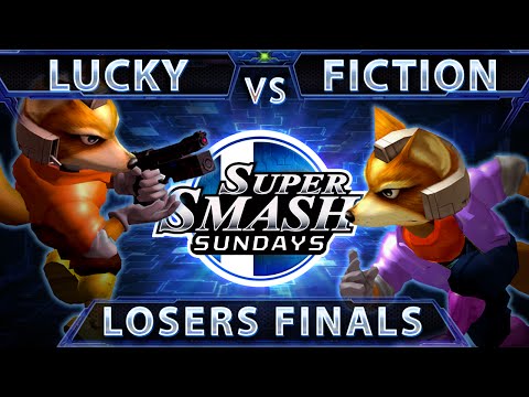 SSS 30 - Lucky (Red Fox) Vs. Fiction (Blue Fox) SSBM Losers Finals - Melee