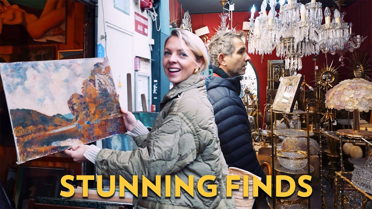 Treasure Hunting at the World's Largest Flea Market: Thrifting in Paris!