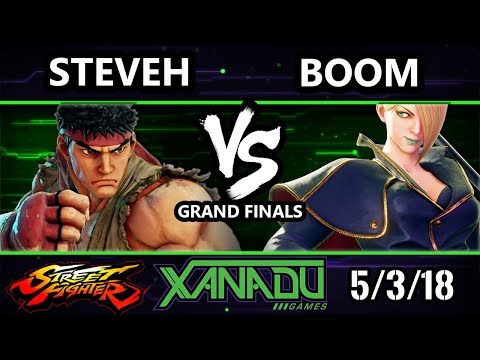 F@X 248 SFV - steveh [L] (Ryu) Vs. Boom [L] (Falke, Ibuki, Cammy) - Street Fighter 5 Grand Finals