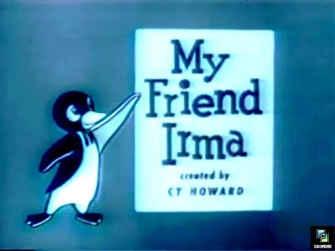 My Friend Irma s3e26 Irma Gets Engaged, Colorized, Marie Wilson, Mary Shipp, Sitcom, 1954