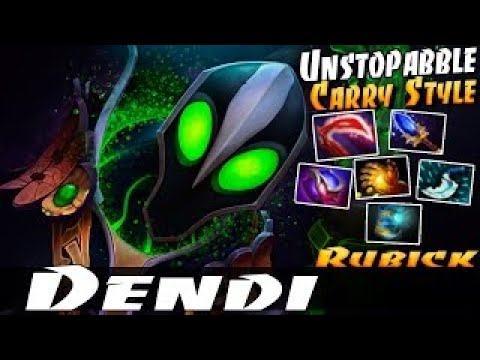 Dendi [Rubick] Unstopabble Carry Style - Dota 2