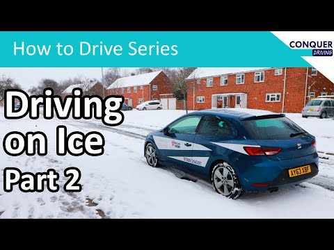 Driving in Snow and Ice Part 2 - Getting unstuck, hills, predictable grip, skids and more.