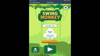 Level 50 To level 75￼ In swing monkey coolmath￼games