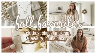 FALL FAVORITES 2022 | COZY CLOTHES, SHOES, HOME DECOR AND MORE!