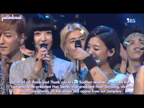 [ENG SUB] 140720 f(x) SBS Inkigayo Win+Encore