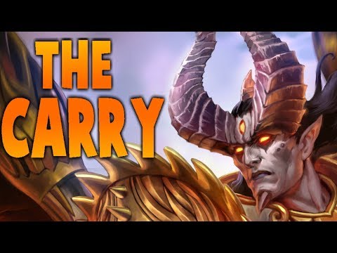 Doing Work With the 600$ SMITE Skin - Thanatos Solo Gameplay