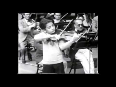 Ruggiero Ricci(13years old)plays Vieuxtemps  Concerto in A minor No.5, Op.37