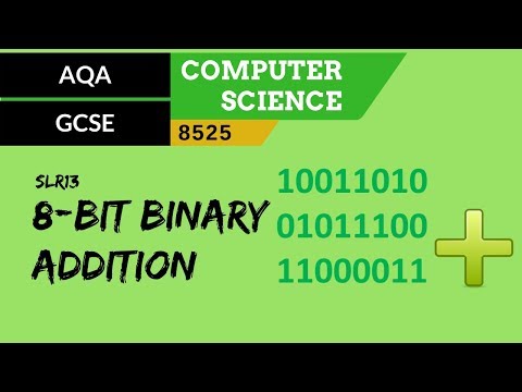 78. AQA GCSE (8525) SLR13 - 3.3 8-bit binary addition