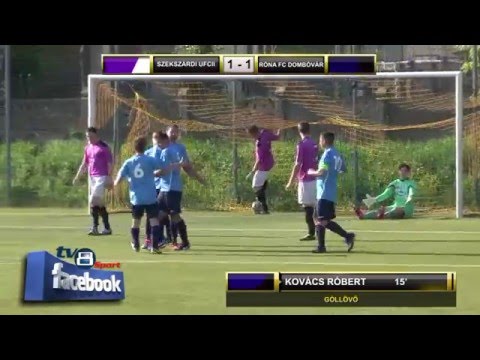 20.gól    23.forduló   SZEKSZÁRDI UFC II. - RÓNA FC DOMBÓVÁR 3:1 (2:1)
