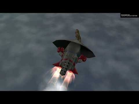 .hack//G.U. Last Recode pt94 - Mecha Grunty's take off