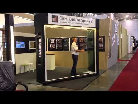 Glass curtains® demonstration