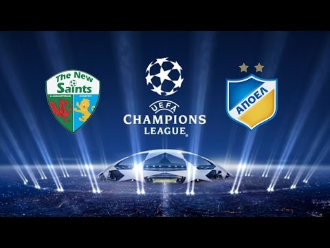 Segunda Ronda / The New Saints 0 - 0 APOEL Champions League - All Goals & Highlights - 12/07/2016