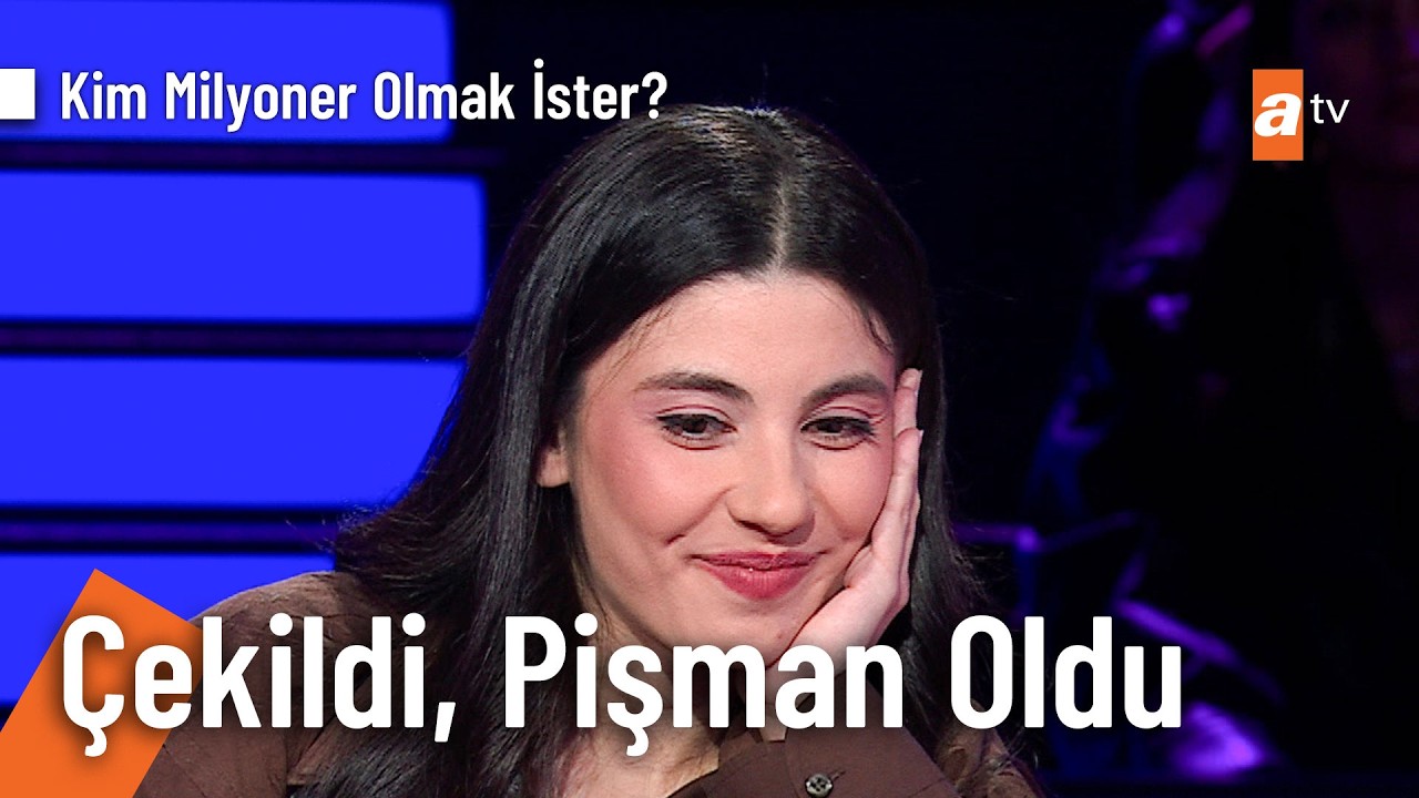 Zülel Ekiz 300 bin TL değerindeki soruya devam etseydi doğru bilecekti - Kim Milyoner Olmak İster?