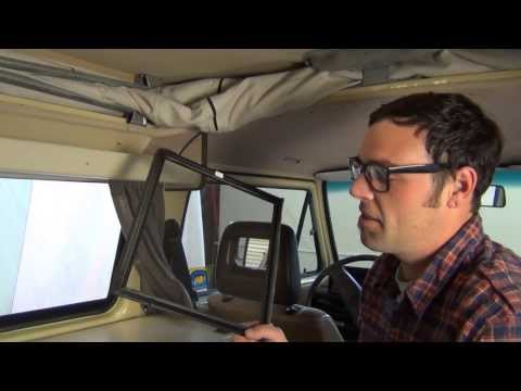 Sliding Window Screen [Vanagon Westfalia]