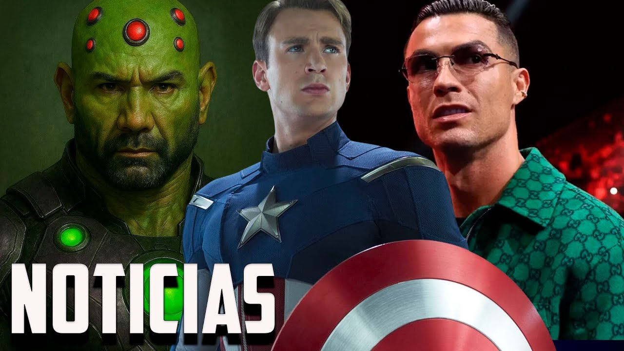 Dave Bautista como Brainiac, Capitán América está de vuelta, Cristiano  llega a Rápidos y Furiosos