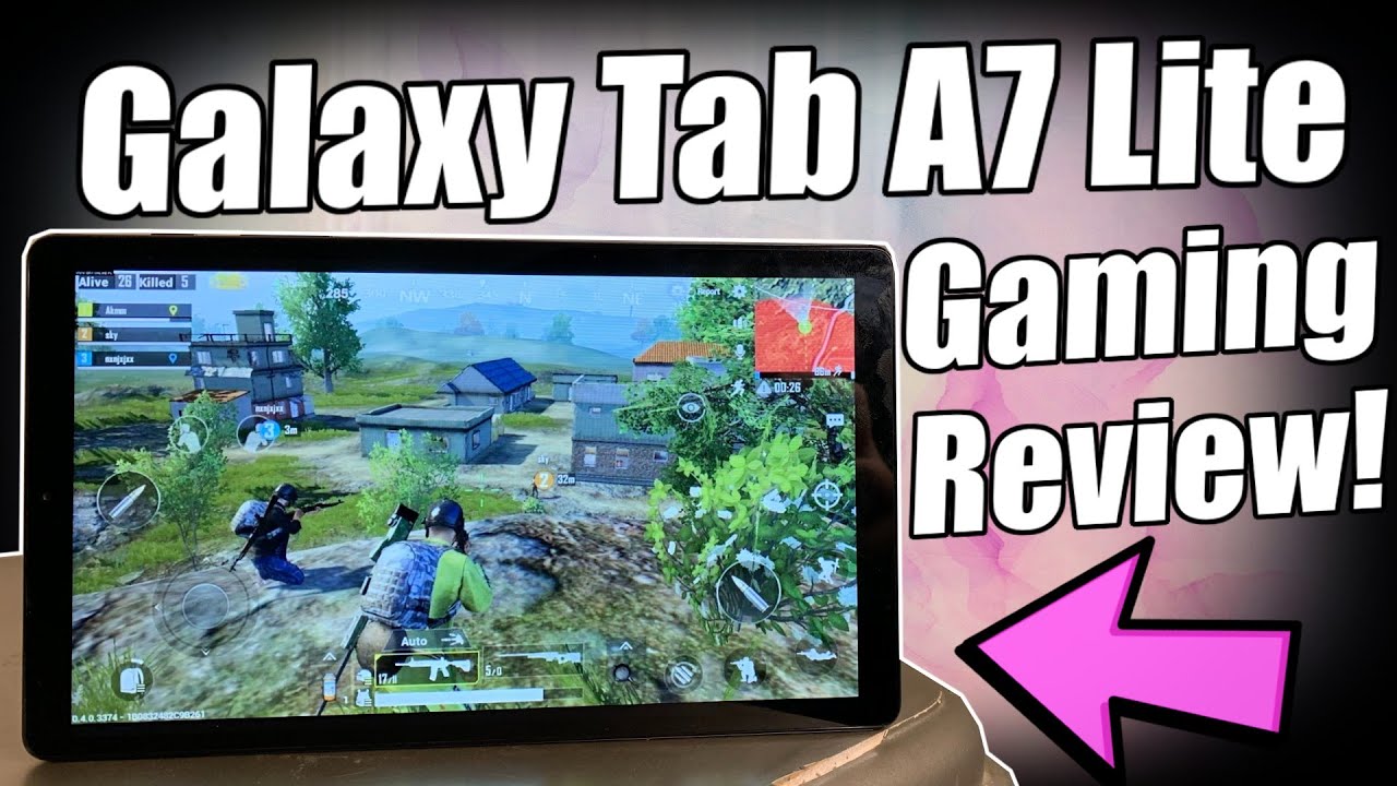 Samsung Galaxy Tab A7 Lite Gaming Review!
