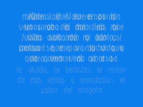 Tati Rodriguez - Contigo se me va la vida (+LETRA)