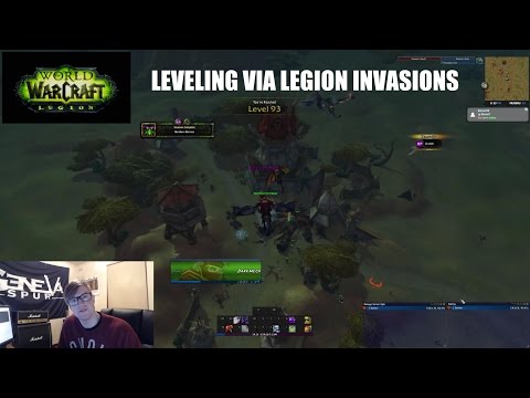 Power Leveling Via The Legion Invansions