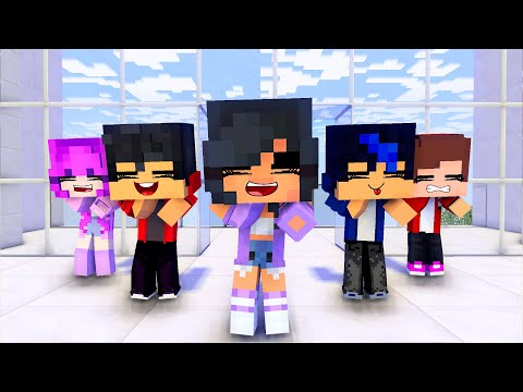 COUPLE DANCE  NICO, ZOEY, EIN, JJ, APHMAU |  CHICKEN WINGS MEME DANCE | - Minecraft Animation
