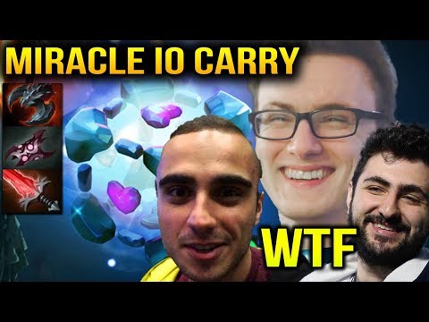 MIRACLE IO CARRY - Team Liquid GG Line Up Pub Rank Dota 2