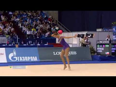 2010 RG WORLD CHAMPIONSHIPS(Moscow)MITROSZ Joanna(POL)Ball-AA