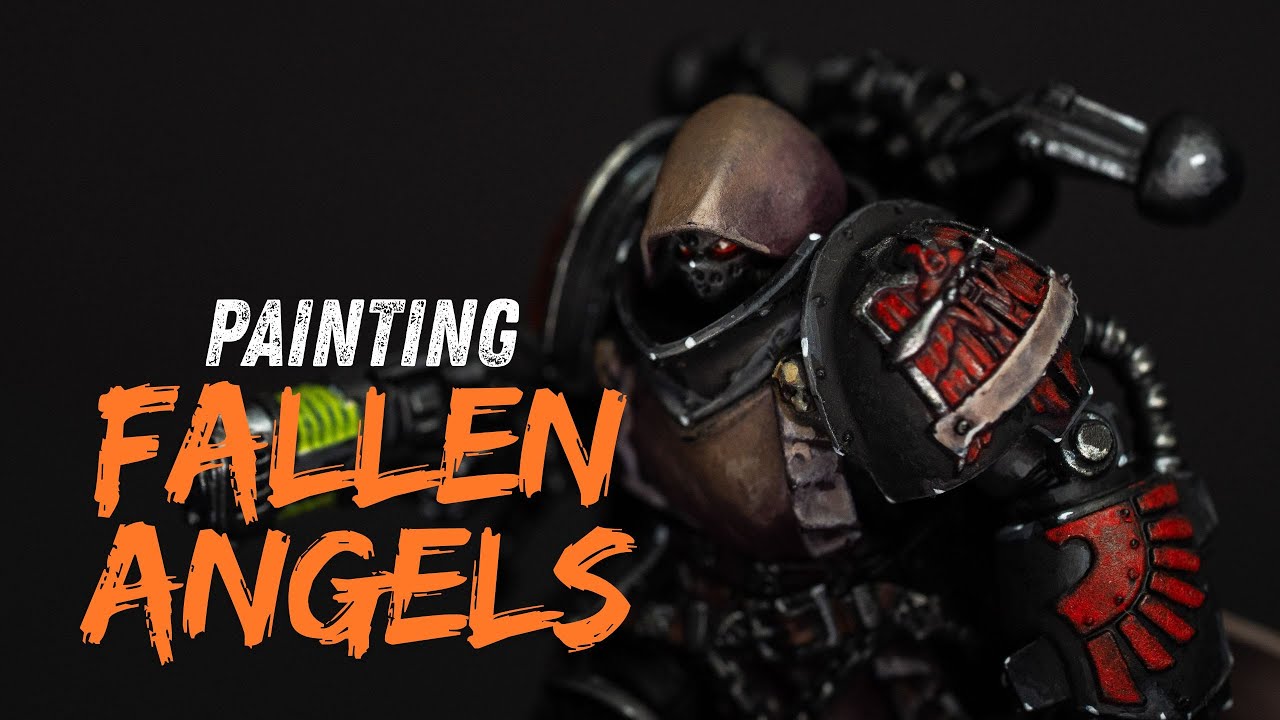 How to Paint Fallen Angels for Warhammer 40k
