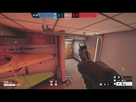 B Garage ceiling head breach