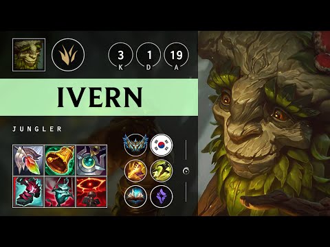 Ivern Jungle vs Trundle - KR Challenger Patch 25.13