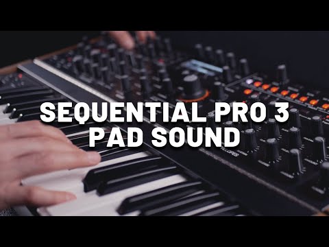 Pad Sound with Sequential Pro 3 [Synthesizer Demo] (No Talking)