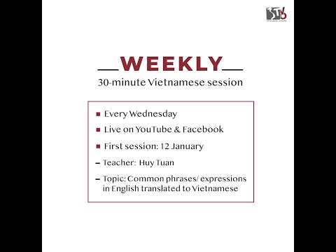 30-minute Vietnamese session | Common English phrases/Expressions translated to Vietnamese