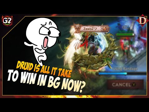 Does One Druid Decide BGs Now? Healing is OP | Diablo Immortals