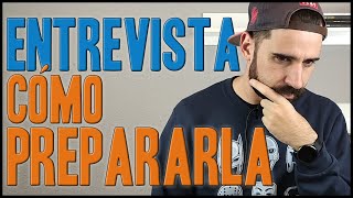 Cómo PREPARAR una entrevista de trabajo | Tips y consejos