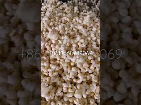 Linha de produção de salgadinhos de milho #cornpuffs #cornsnacks